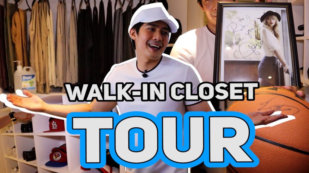 MY WALK-IN CLOSET TOUR | Robi Domingo