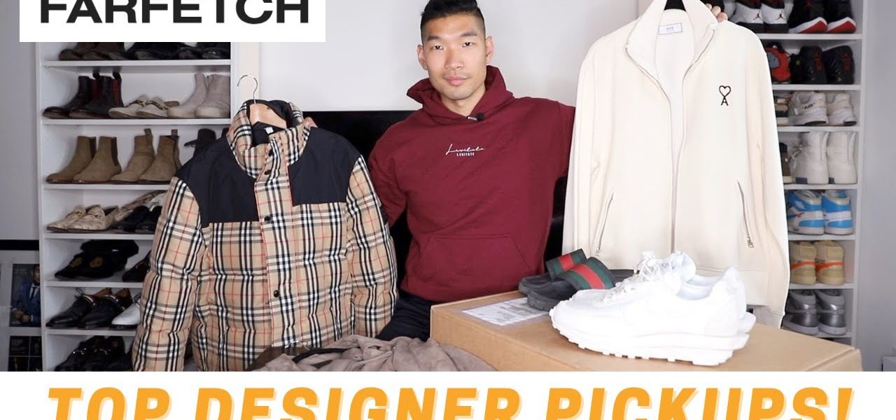 Top Designer Pickups for Men from FARFETCH! | Men's Fashion Haul