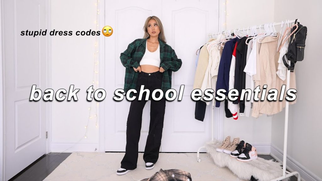 BACK TO SCHOOL MUST-HAVES you actually need | comfy + basics outfits