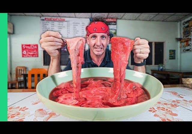 Buffalo Placenta!! World’s Most Bizarre Vegan Food!!