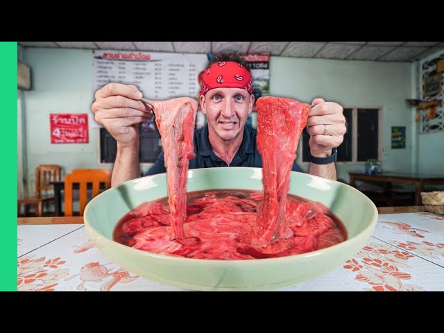 Buffalo Placenta!! World’s Most Bizarre Vegan Food!!