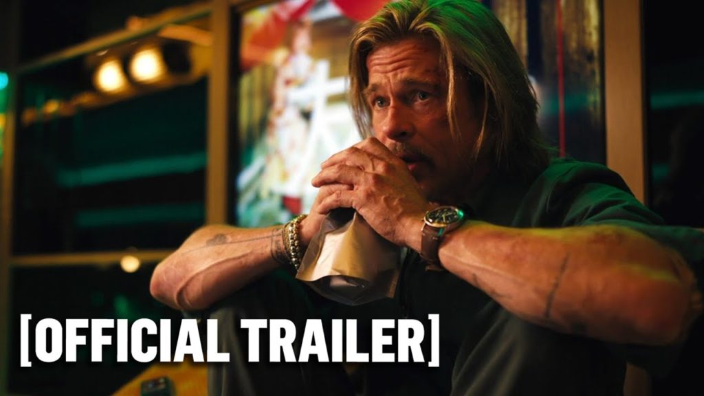 Bullet Train – Official Trailer Starring Brad Pitt & Joey King