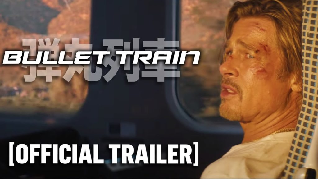 Bullet Train – Official Trailer Starring Brad Pitt & Sandra Bullock