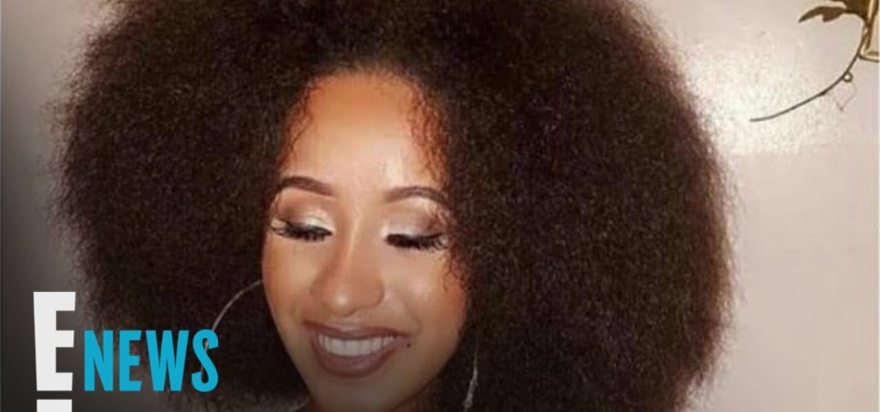 Cardi B Embraces Natural Hair in Instagram Post | E! News