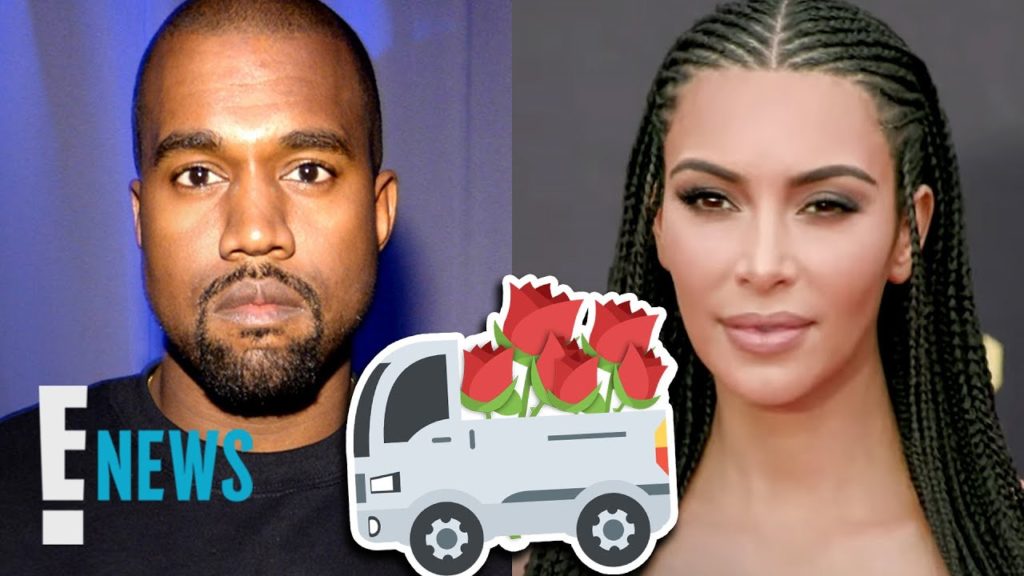 Did Kanye West Send Ex Kim Kardashian a TRUCKLOAD of Flowers? | E! News