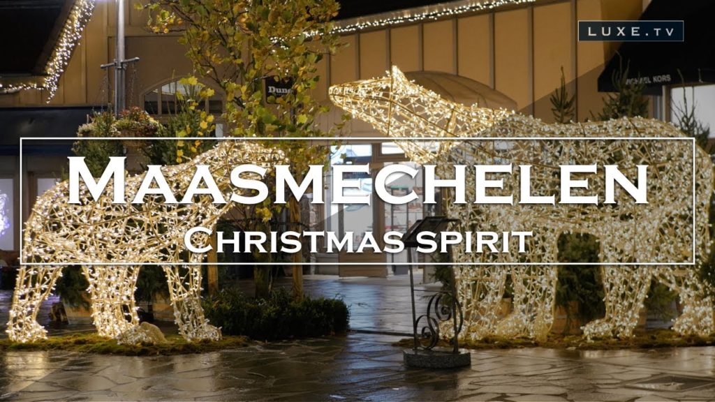 Complete immersion in the Christmas decorations at Maasmechelen Village – LUXE.TV