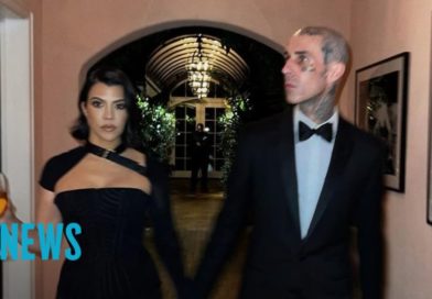 Kourtney Kardashian STRADDLES Travis at Simon Huck’s Wedding | E! News