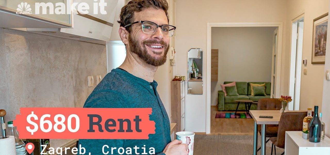 Living In A $680/Month Apartment In Croatia | Unlocked