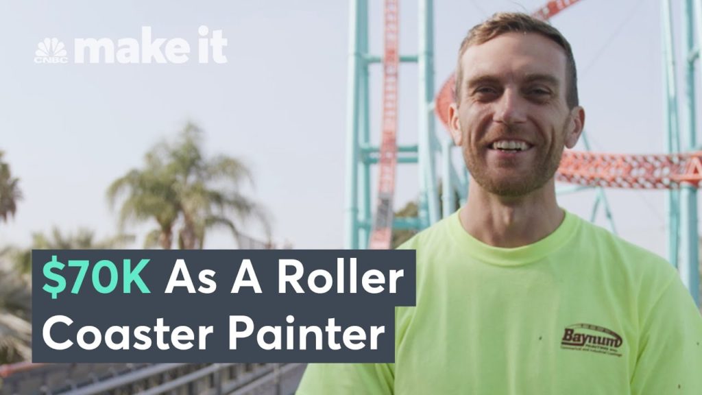 Making K A Year As A Roller Coaster Painter In Kentucky | On The Job