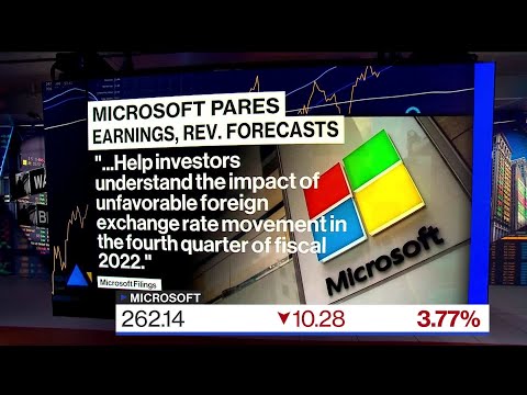 Microsoft Says Surging Dollar Could Drag Down Profits