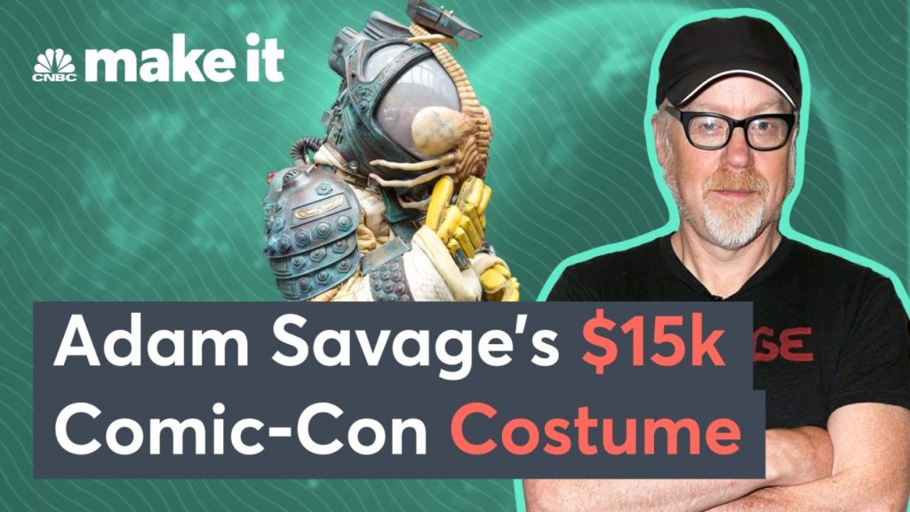 Mythbusters’ Adam Savage Spent k Building A Comic-Con Costume