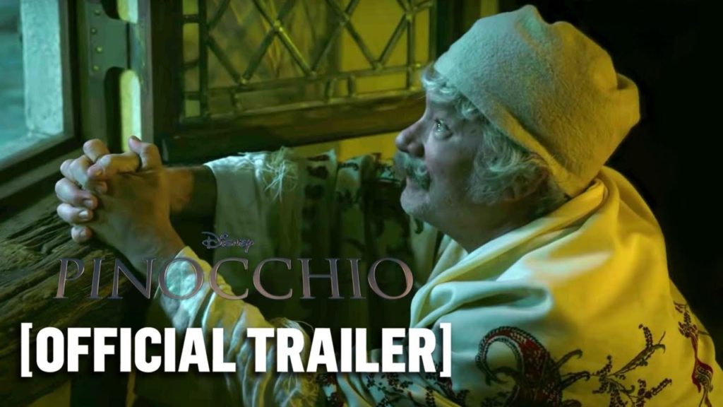 Pinocchio – Official Trailer Starring Tom Hanks, Joseph Gordon-Levitt & Cynthia Erivo