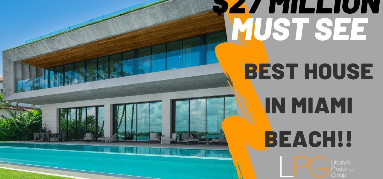 Property Showcase: THE BEST HOUSE IN MIAMI BEACH!?? - STEP INSIDE