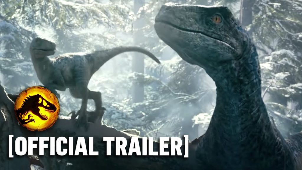 Jurassic World Dominion – Official Trailer Starring Chris Pratt & Bryce Dallas Howard