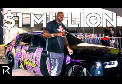 Shaq Has A Laker Themed Rolls Royce In Memory Of Kobe Bryant