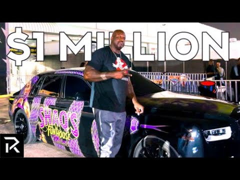 Shaq Has A Laker Themed Rolls Royce In Memory Of Kobe Bryant