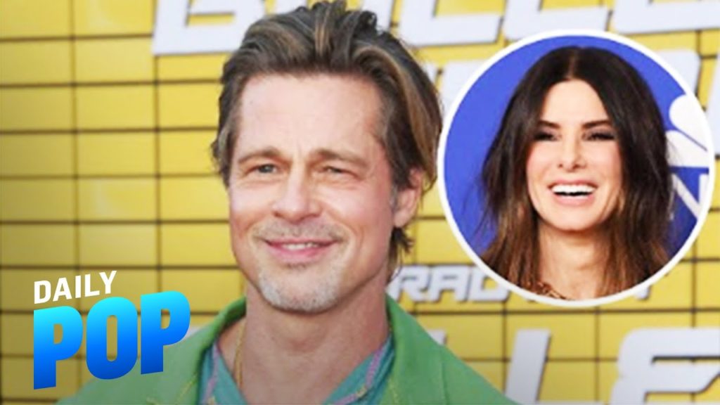 Brad Pitt Shouts Out Sandra Bullock at Bullet Train Premiere | Daily Pop | E! News
