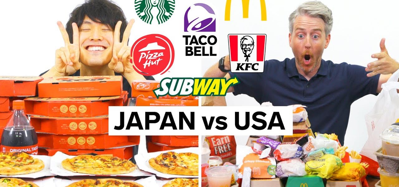 US vs Japan Food Wars Marathon