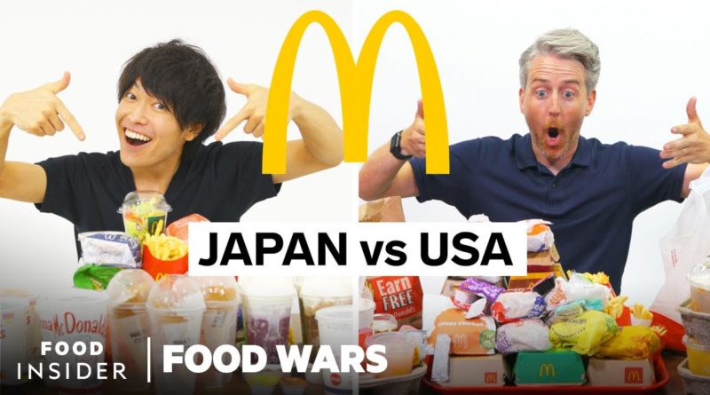 US vs Japan McDonald’s | Food Wars