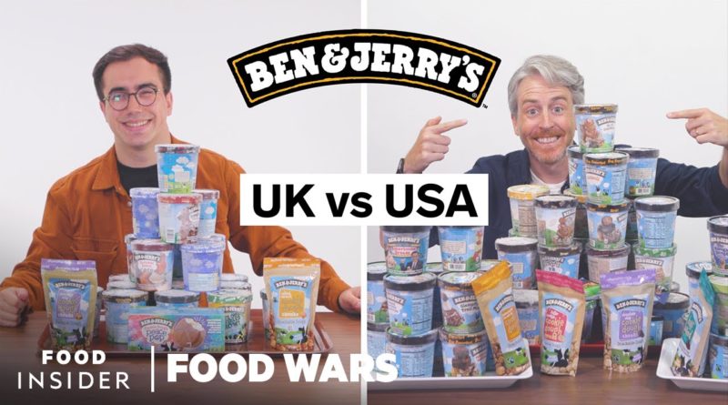 US vs UK Ben & Jerry’s | Food Wars