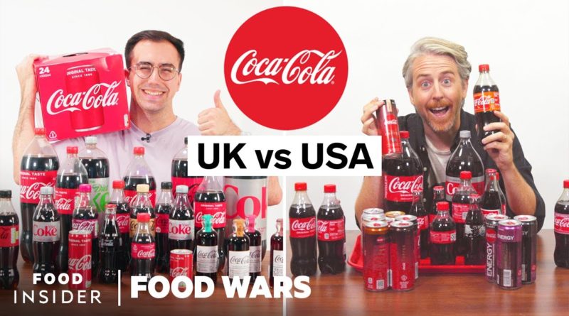 US vs UK Coca-Cola | Food Wars