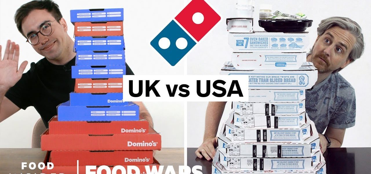 US vs UK Domino's | Food Wars