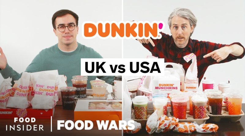 US vs UK Dunkin’ | Food Wars