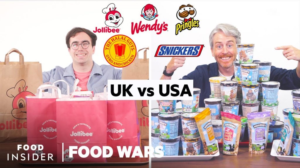 US vs UK Food Wars Season 2 Marathon