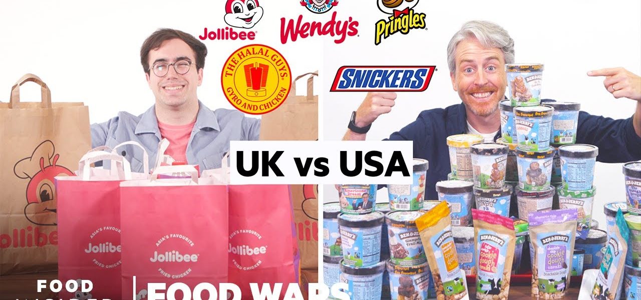 US vs UK Food Wars Season 2 Marathon