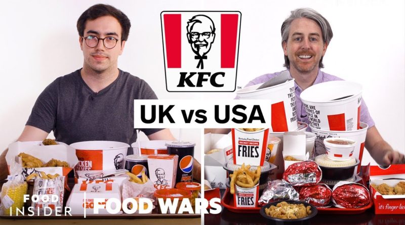 US vs UK KFC | Food Wars