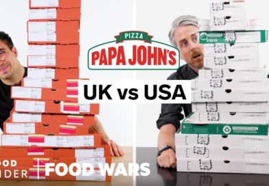 US vs UK Papa John’s | Food Wars