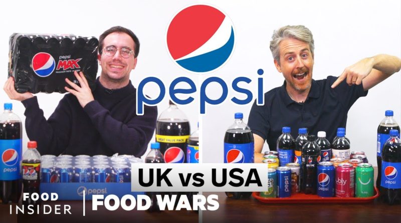 US vs UK Pepsi | Food Wars