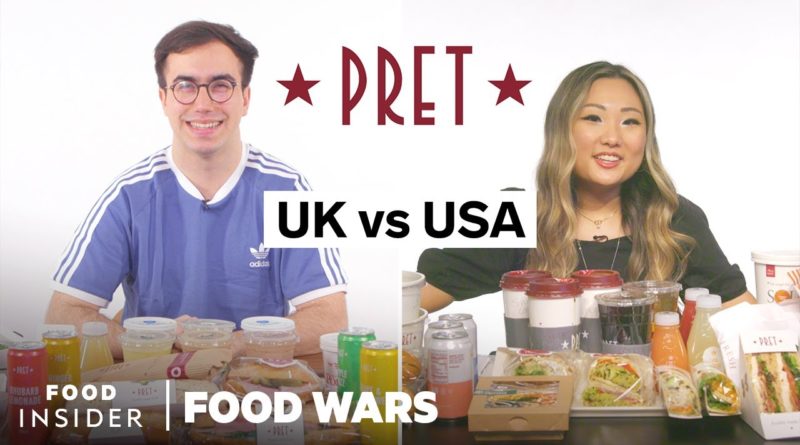 US vs UK Pret A Manger | Food Wars