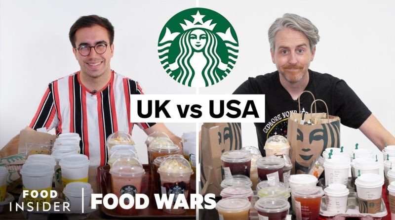 US vs UK Starbucks | Food Wars