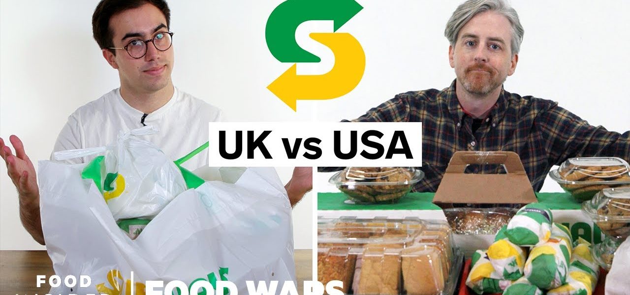 US vs UK Subway | Food Wars