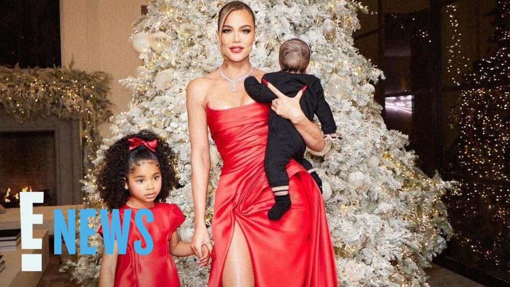 Khloe Kardashian Shares Christmas Photo With Baby Boy & Daughter True | E! News