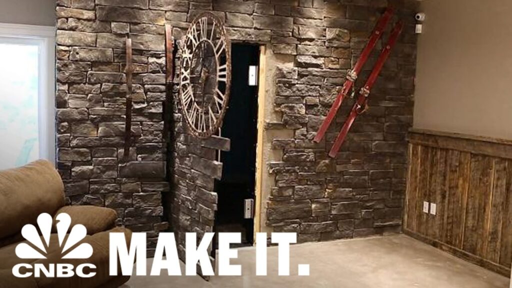 Engineer Quits His Day Job To Build ‘Secret Doors’ | CNBC Make It.