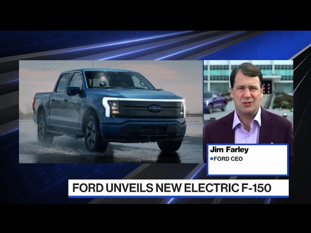 Ford CEO on New Electric F-150, Battery Venture, Chips