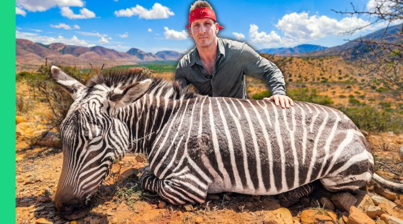 Hunting and Eating Zebra!! Inside a South African Game Reserve!!