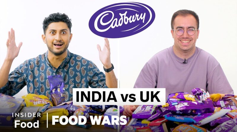 India vs UK Cadbury | Food Wars | Insider Food