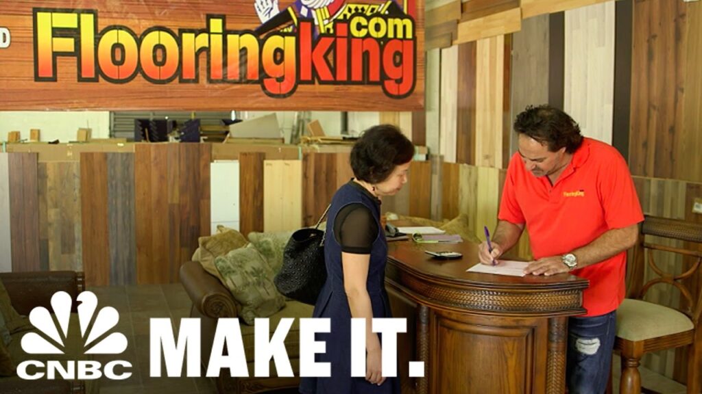 How The Flooring King Turned 0 Into A Multimillion-Dollar Company | CNBC Make It.