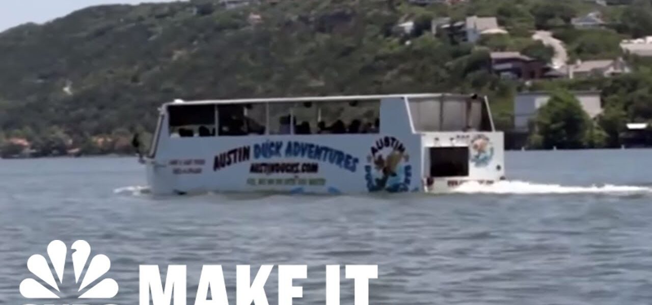 This Duck Boat Is Out Rescuing Victims From Hurricane Harvey | CNBC Make It.