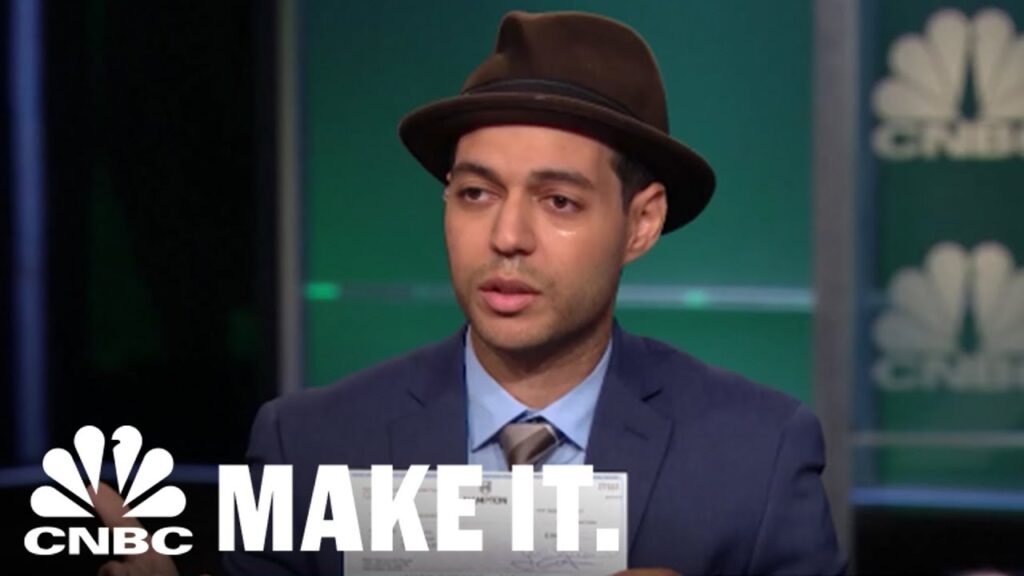 The American Dream: ‘Shark Tank’ Entrepreneur Weeps When He Gets A 0,000 Check | CNBC Make It.