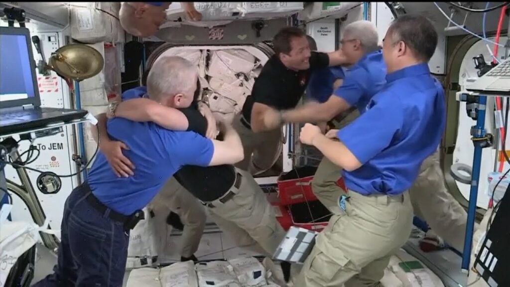 SpaceX Capsule Arrives at International Space Station