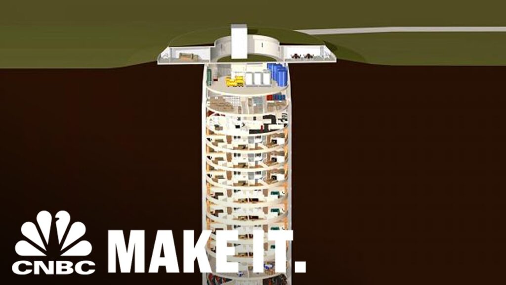 Survival Silos For The Super Rich Cost M Per Floor | CNBC Make It.