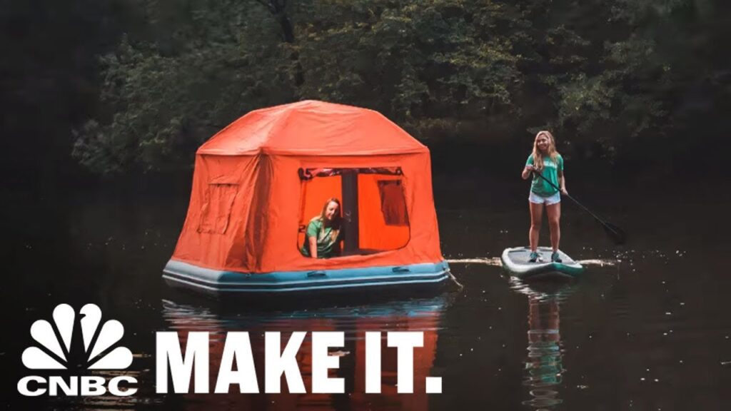 This ,499 Inflatable Tent Lets You Wake Up On The Water