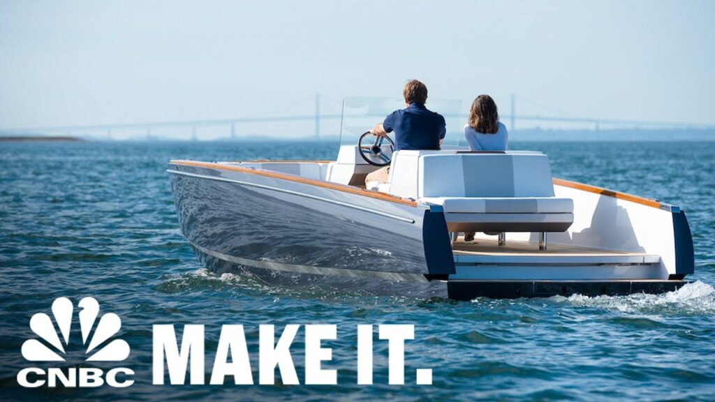 This Is Being Called The Tesla Of Luxury Motor Boats | CNBC Make It.