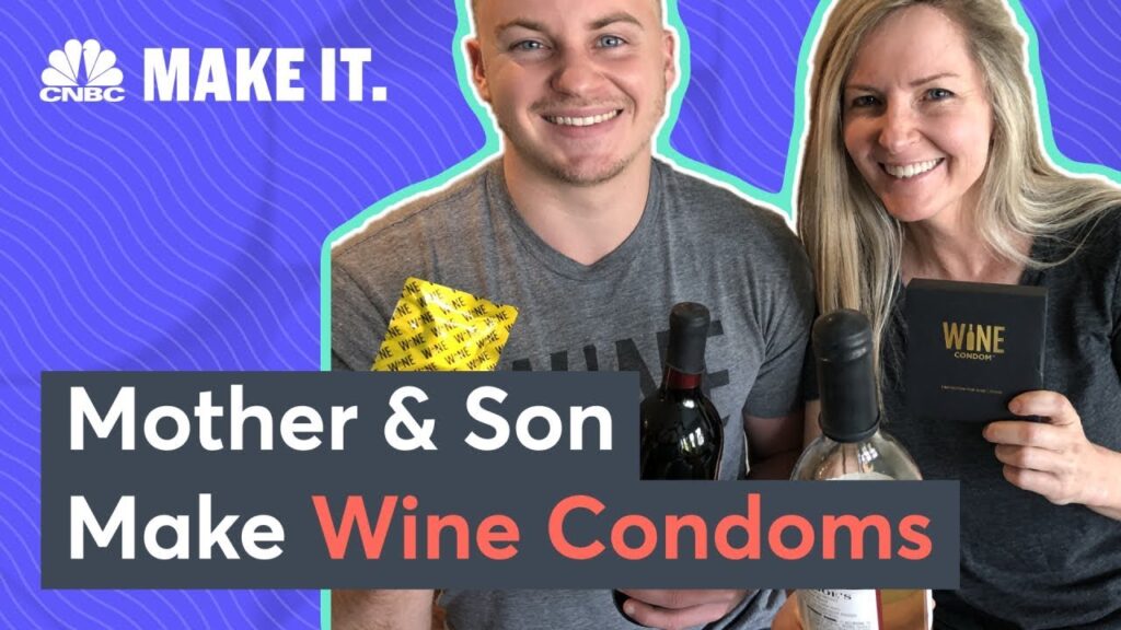 This Mother-Son Duo Sells Wine Condoms