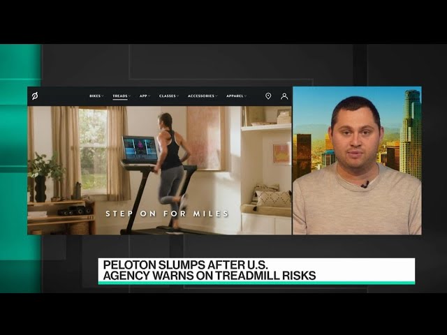 U.S. Regulators Issue Safety Warning About Peloton Treadmill