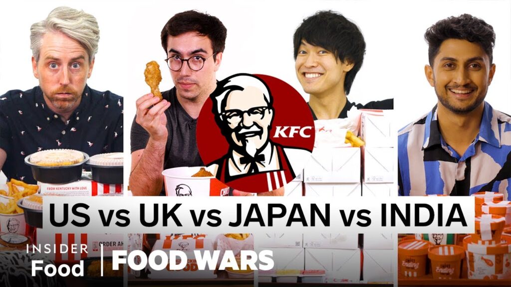 US vs UK vs Japan vs India KFC | Food Wars | Food Insider
